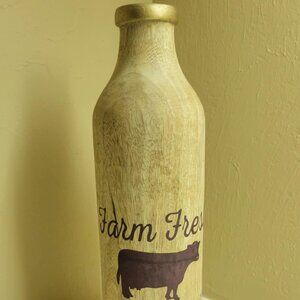 Apropos Wooden Milk Bottle